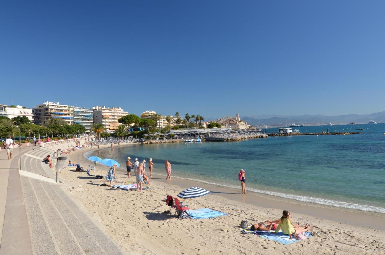 2 Pieces Climatise Avec Balcon Dans Le Vieil Antibes, Residence Avec Ascenseur Zewnętrze zdjęcie